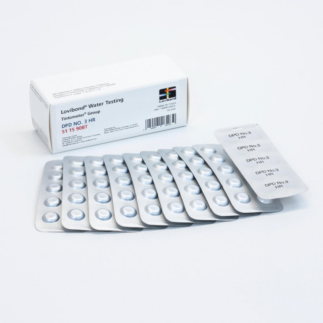PASTILLAS REACTIVO DPD 3- Cloro total Lovibond- SPT Aguas